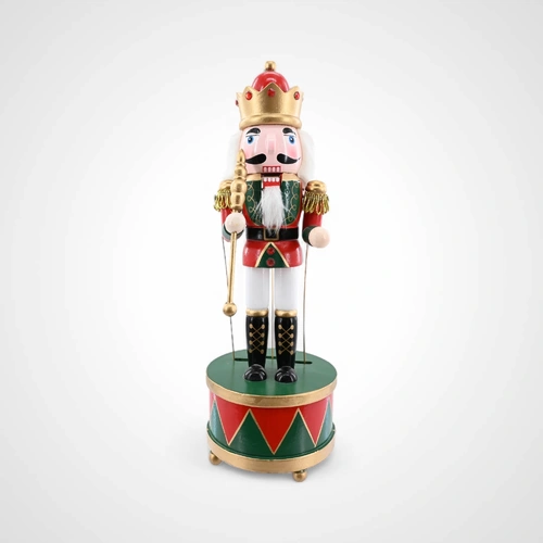 30cm Nutcracker Music Box A - Avail Oct 2025