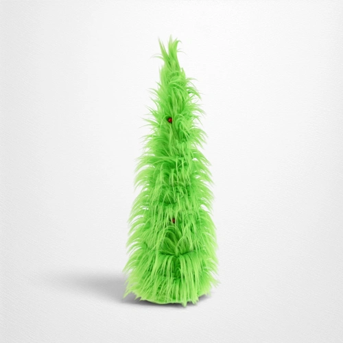 Mean Green Furry Cone Tree - 72cm