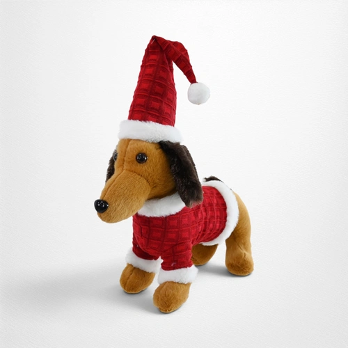Christmas Dachshund A