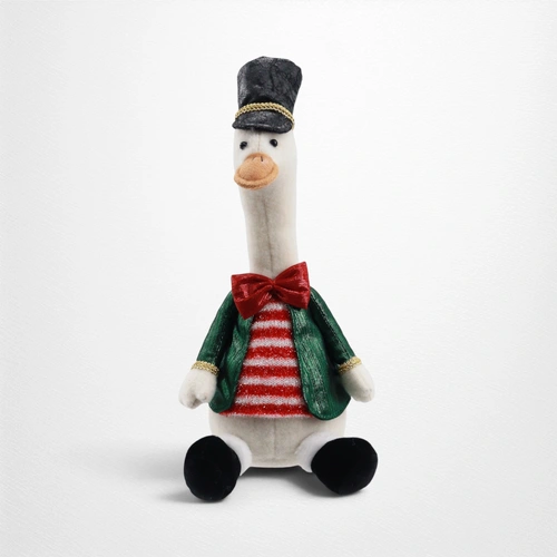 Sitting Christmas Dressed Goose 