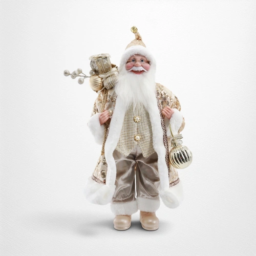 Deluxe Gold Polar Santa Figure A