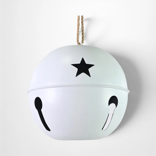 Matte White Nutbell - 15cm
