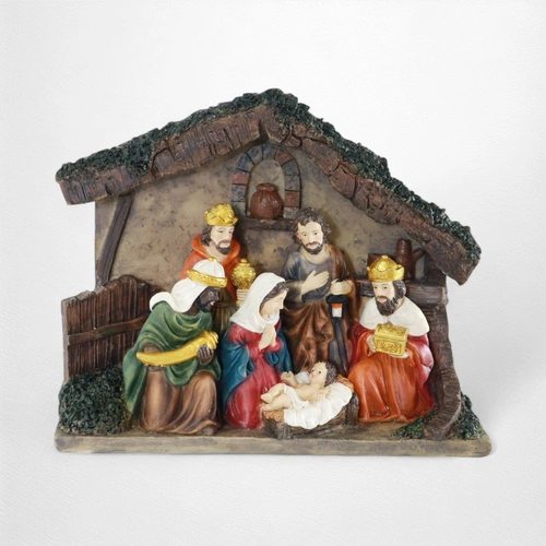 Resin Holy Manger Scene