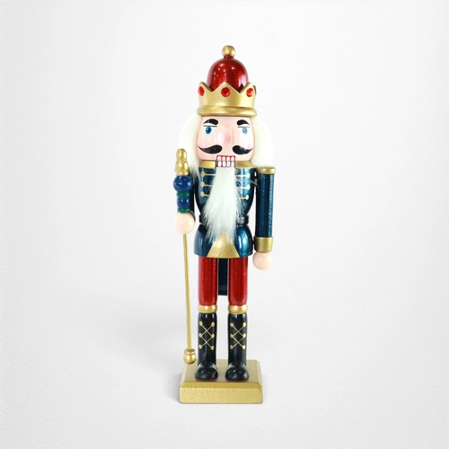 Rich Metallic Nutcracker C -    25cm