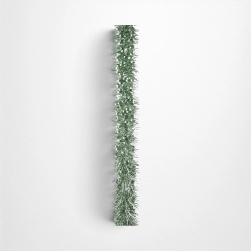 Green Bubble Cut Tinsel - 2m