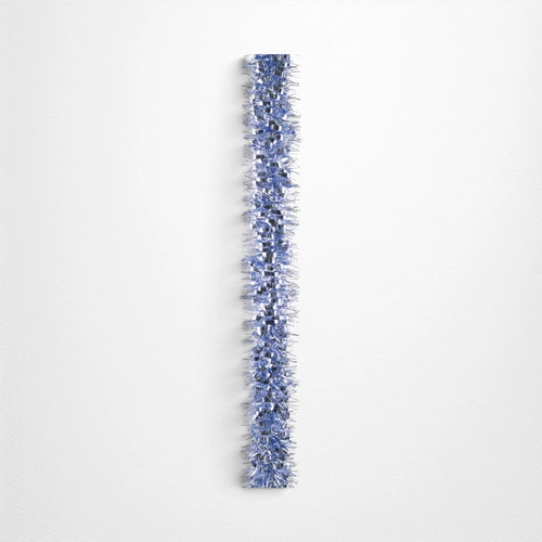 Blue Bubble Cut Tinsel - 2m