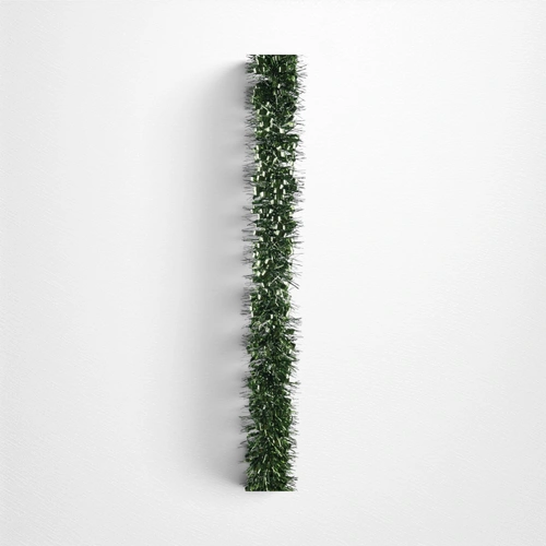 Dark Green Bubble Cut Tinsel - 2m