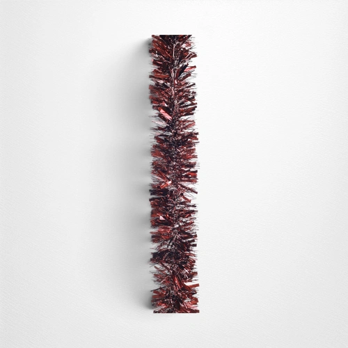 Burgundy Dark Mix Cut Tinsel - 2m