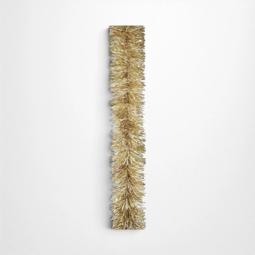 Gold Chunky Mix Laser Cut Tinsel - 3m