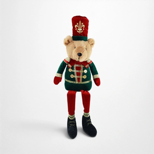 Red Regent Velvet Sitting Bear B