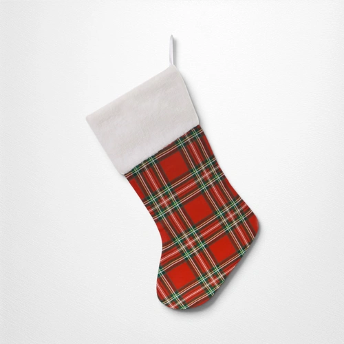 Red Tartan Stocking - 44cm
