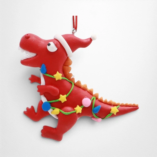 Red Hanging Dinosaur