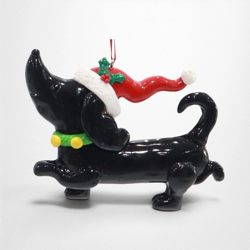 Hanging Glossy Dachshund
