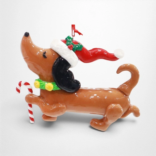 Hanging Glossy Dachshund D 