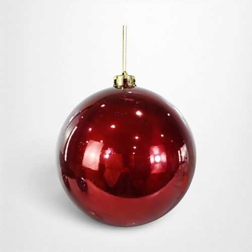 Burgundy Pearl Bauble- 15cm