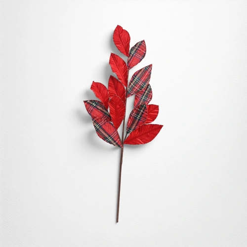 Red Tartan Heritage Leaf Pick - 73cm