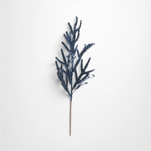 Blue Lavender Glitter Pick - 78cm