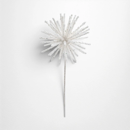 White Glitter Sparkler Pick - 46cm