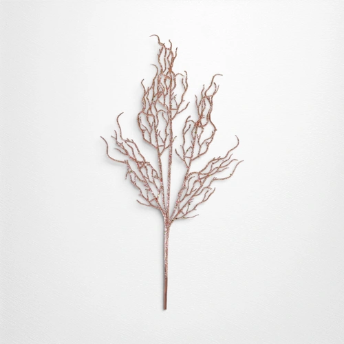 Pink Glitter Twig Branch 