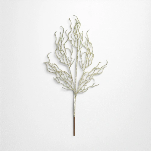 Champagne Glitter Twig Branch 