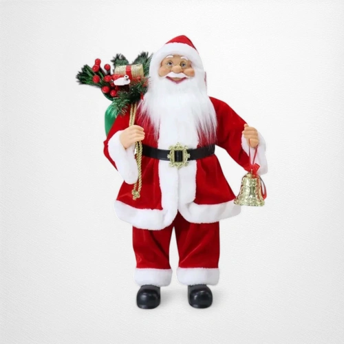 Red Santa Velvet Figure A - 60cm