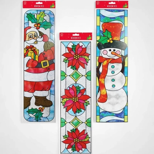 Stained Glass Look Window Clings