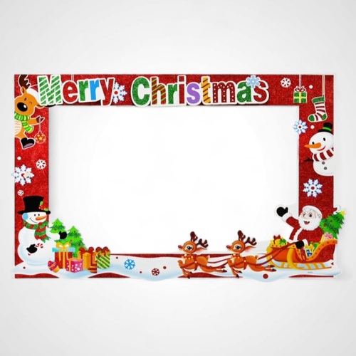 Christmas Giant Selfie Frame Reindeer 