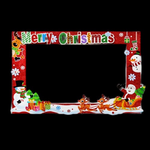 Christmas Giant Selfie Frame Reindeer - AVAIL OCT 2024