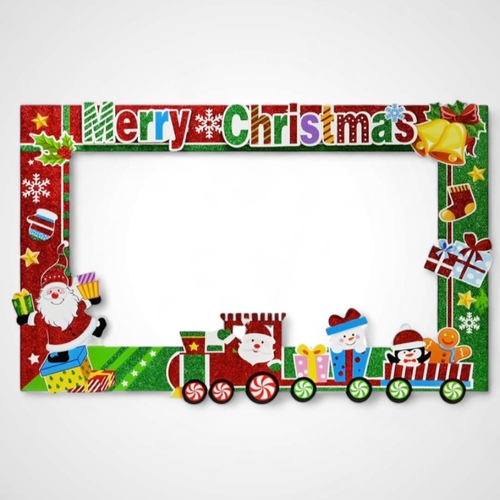 Christmas Giant Selfie Frame Train- Avail Oct 2025