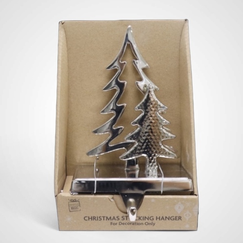 Deluxe Metal Stocking Hanger (Christmas Tree)- AVAIL OCT 2024