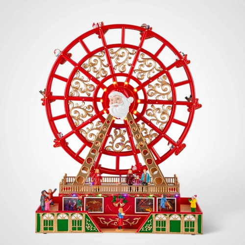 LED Fun Fair Musical Giant Santa Ferris Wheel - Avail Oct 2025