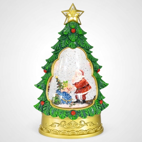 Glitter Swirl Music Christmas Tree -AVAIL OCT 2024