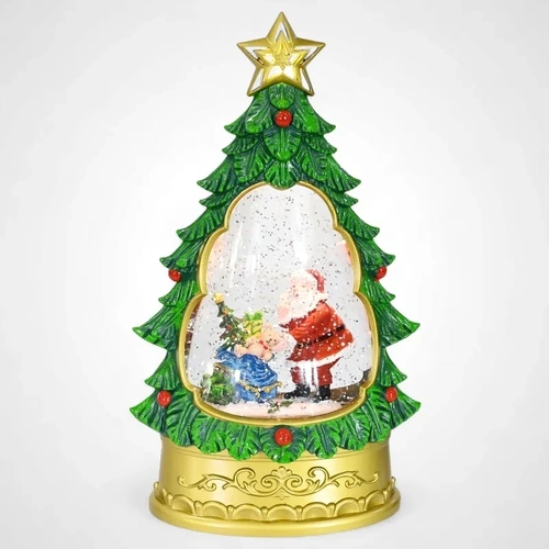 Glitter Swirl Music Christmas Tree 