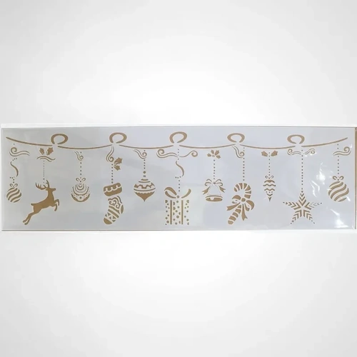 50cm Long  Snow Spray Stencil 
