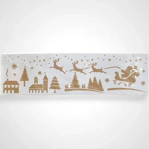 50cm Long  Snow Spray Stencil 