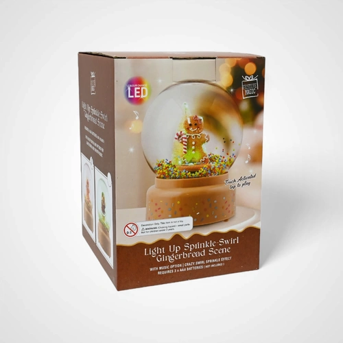 Gingerbread Spin Sprinkles w/Music A - Avail Oct 2025