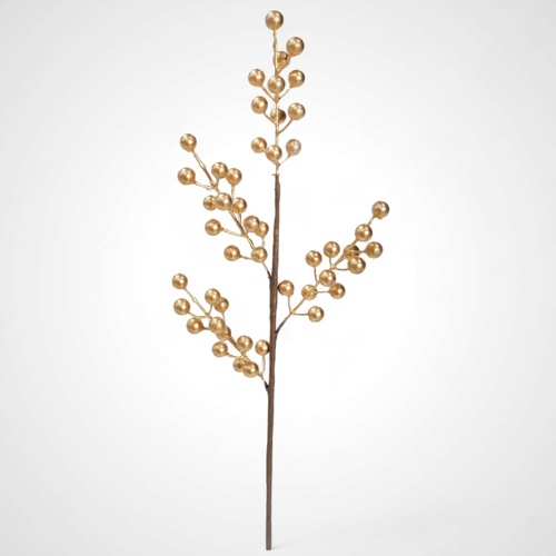 52cm Gold Berry Pick 