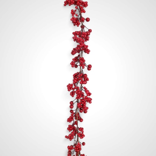 150cm Glossy Berry Garland Slim-AVAIL OCTOBER 2024