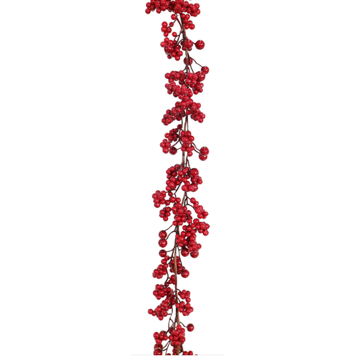 150cm Glossy Berry Garland Slim-AVAIL OCTOBER 2024