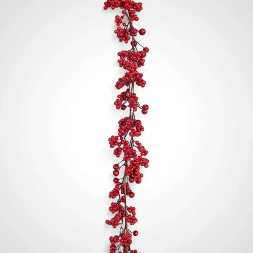 150cm Glossy Berry Garland Slim
