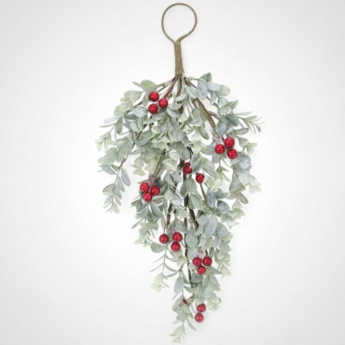 Mistletoe Red Berry Hanger - AVAIL OCTOBER 2024
