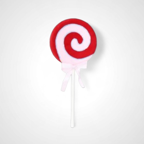 Giant Velvet Candycane Lollipop D - AVAIL OCT 2024