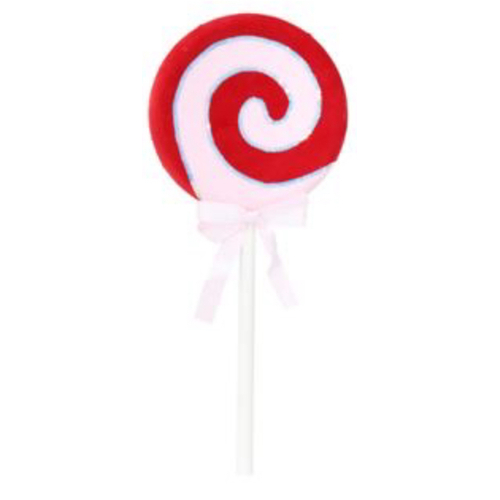 Giant Velvet Candycane Lollipop D - AVAIL OCT 2024