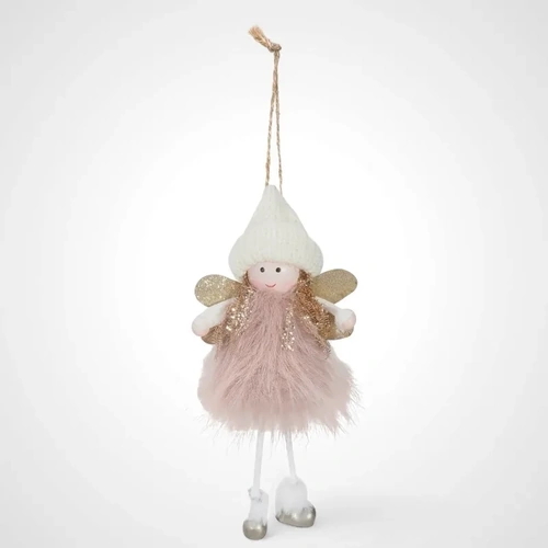 20cm Pink Hanging Nordic Fairy 