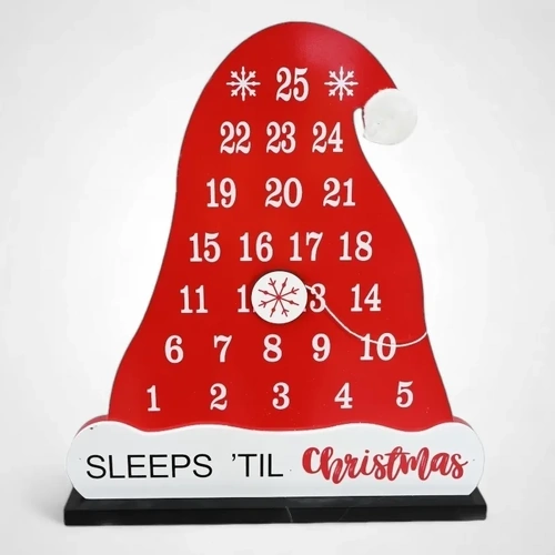 Santa Hat Magnetic Countdown Deco 