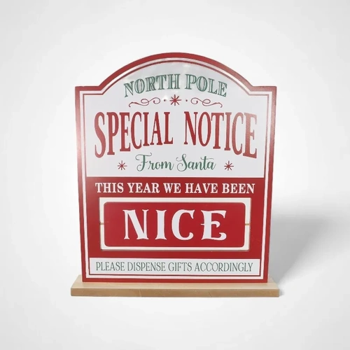 North Pole Special Notice Nice