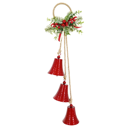 Red Bell Hanging Fancy Deco  - AVAIL OCT 2024