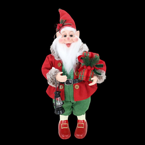 40cm Wise Old Elf Standing Figure(Lamp) - AVAIL OCT 2024