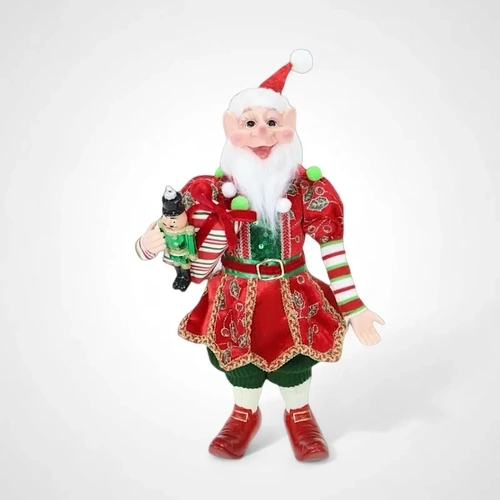 40cm Wise Old Elf Standing Figure(Nutcracker)