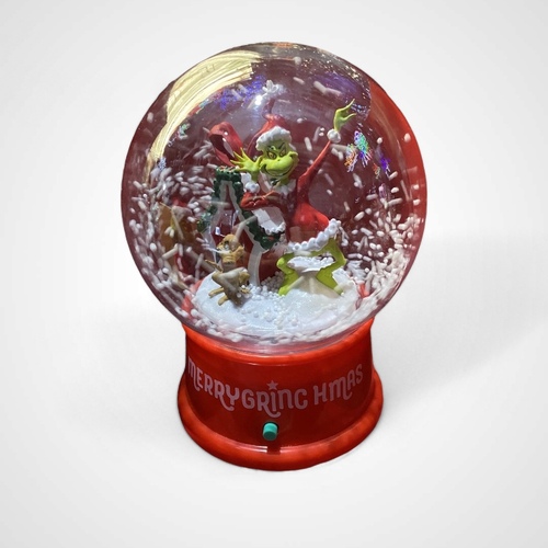 Snow Globe Grinch Christmas